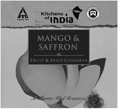 Itc Kitchens Of India Mango & Saffron Device mark 3323535 Trademark
