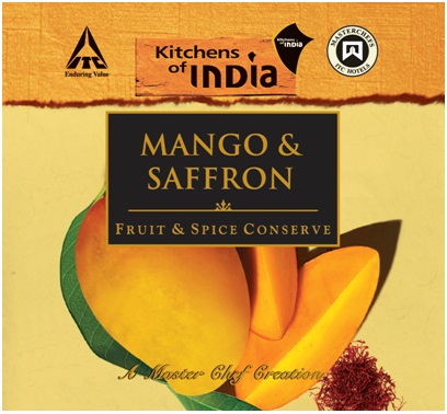 Itc Kitchens Of India Mango & Saffron Device mark 3323536 Trademark