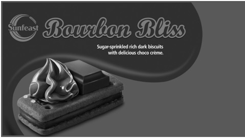 Sunfeast Bourbon Bliss Device mark 3322228 Trademark