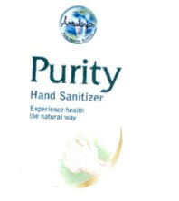 Purity Hand Sanitizer Device mark 3320780 Trademark