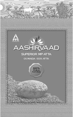 Aashirvaad Superior Mp Atta Device mark 3320940 Trademark