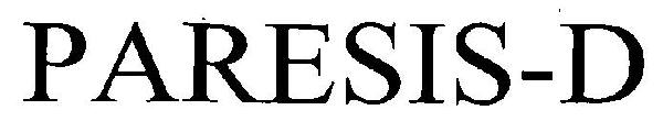 Paresis-d Device mark 3330939 Trademark