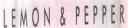 Lemon & Pepper Device mark 3312228 Trademark