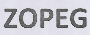 Zopeg (label) Device mark 3346581 Trademark