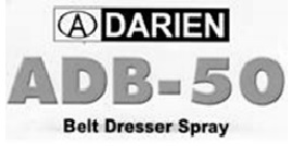 A Darien Adb-50 Belt Dresser Spray Device mark 3305486 Trademark