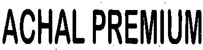 Achal Premium Device mark 3274971 Trademark
