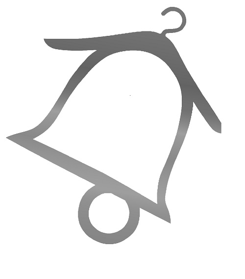 Device Of A Slanting Bell Attached With A Hanger On Top Device mark 3354391 Trademark