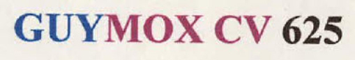 Guymox Cv 625 Device mark 3320174 Trademark
