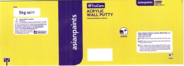 Asian Paints Trucare Acrylic Wall Putty Device mark 3335598 Trademark