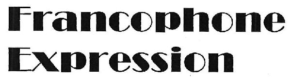 Francophone Expression Device mark 3330476 Trademark