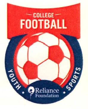 College Football Reliance Foundation Youth Sports (device Of Football) Device mark 3330508 Trademark