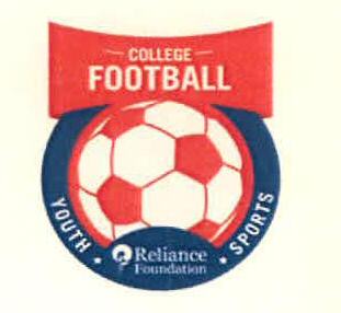 College Footballyouth Reliance Foundation Sports Device mark 3330513 Trademark
