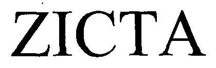 Zicta Device mark 3328110 Trademark