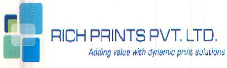Rich Prints Pvt. Ltd. Device mark 3335543 Trademark