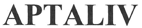Aptaliv Device mark 3343638 Trademark