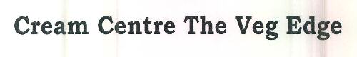 Cream Centre The Veg Edge Device mark 3358862 Trademark