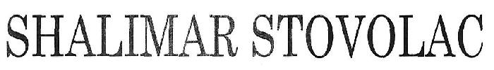 Shalimar Stovolac Device mark 3391154 Trademark