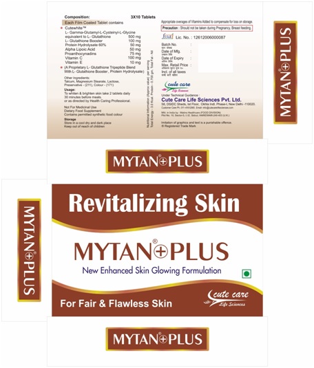 Mytan Plus Device mark 3401208 Trademark