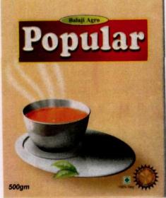 Balaji Agro Popular(label) Device mark 3278626 Trademark
