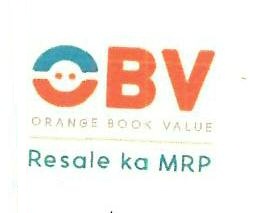O B V Orange Book Value Device mark 3409033 Trademark