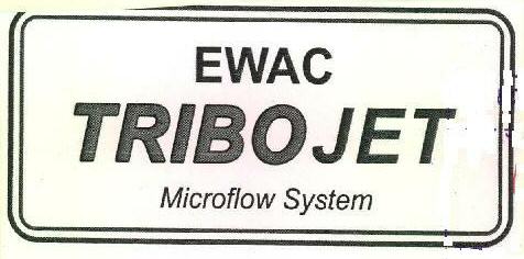 Ewac Tribojet Microflow System Device mark 3354915 Trademark