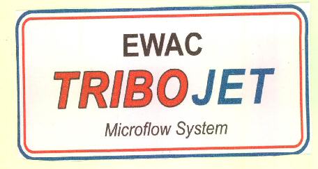 Ewac Tribojet Microflow System Device mark 3354918 Trademark