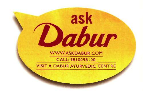 Ask Dabur Device mark 3382698 Trademark