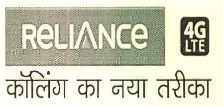 Reliance 4g Lte Calling Ka Naya Tareeka Device mark 3355110 Trademark