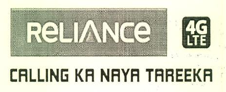 Reliance 4g Lte Calling Ka Naya Tareeka Device mark 3355116 Trademark