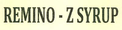 Remino - Z Syrup Device mark 3285901 Trademark