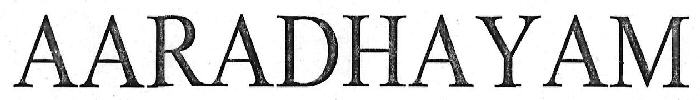 Aaradhayam Device mark 3294154 Trademark