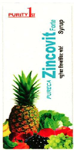 Pureca Zincovit Forte Syrup Device mark 3398005 Trademark