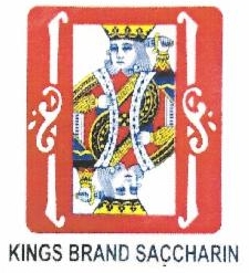 Kings Brand Saccharin (label) Device mark 3417047 Trademark