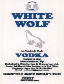 White Wolf Vodka Device mark 3406638 Trademark