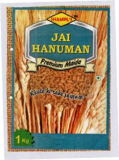 Shampl's Jai Hanuman (label) Device mark 3439221 Trademark