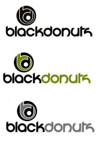 Black Donuts (label) With Device Device mark 3406893 Trademark
