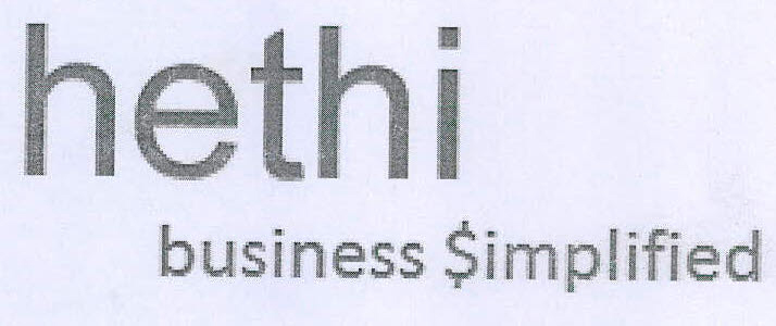 Hethi Business Simplified Device mark 3429167 Trademark