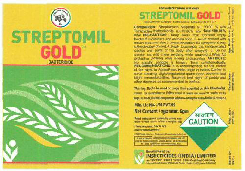 Streptomil Gold Device mark 3463717 Trademark