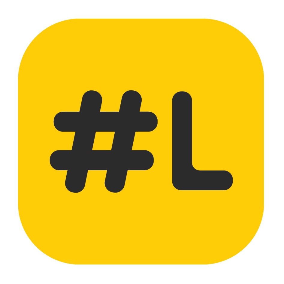 Device Of Hash Symbol With Letter "l" Device mark 3429282 Trademark