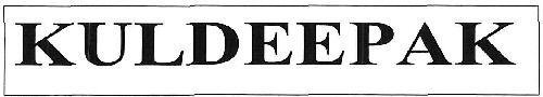 Kuldeepak Device mark 3471356 Trademark