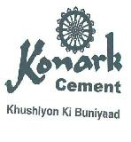 Konark Cement Device mark 3471386 Trademark
