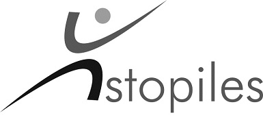 Stopiles (with Device) Device mark 3445068 Trademark