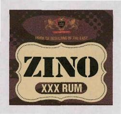 Zino Xxx Rum (label) Device mark 3364462 Trademark