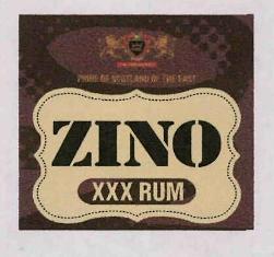 Zino Xxx Rum (label) Device mark 3364463 Trademark