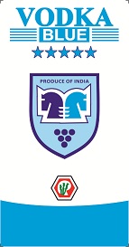 Vodka Blue With Logo Device mark 3445020 Trademark