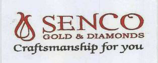 Senco Gold & Diamonds (label) Device mark 3460313 Trademark