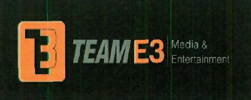 Team E3 Media & Entertainment Device mark 3468068 Trademark