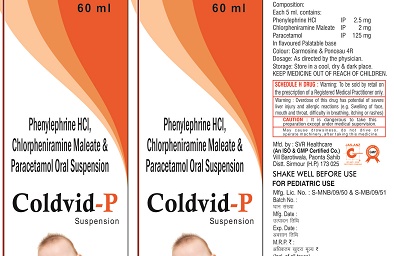 Coldvid-p Device mark 3386185 Trademark