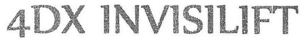 4dx Invisilift Device mark 3379624 Trademark