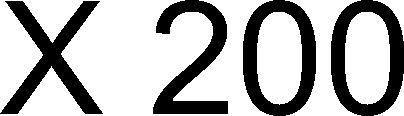 X 200 Device mark 3475918 Trademark